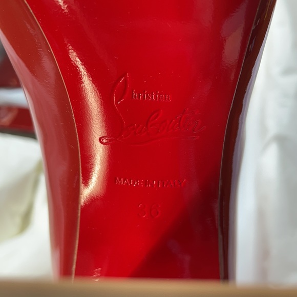 Christian Louboutin Bag Bootie 100 Patent Leather - Picture 11 of 13